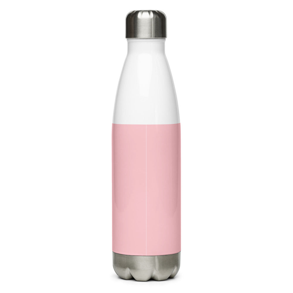 "Her walk" Pink Stainless Steel Water Bottle
